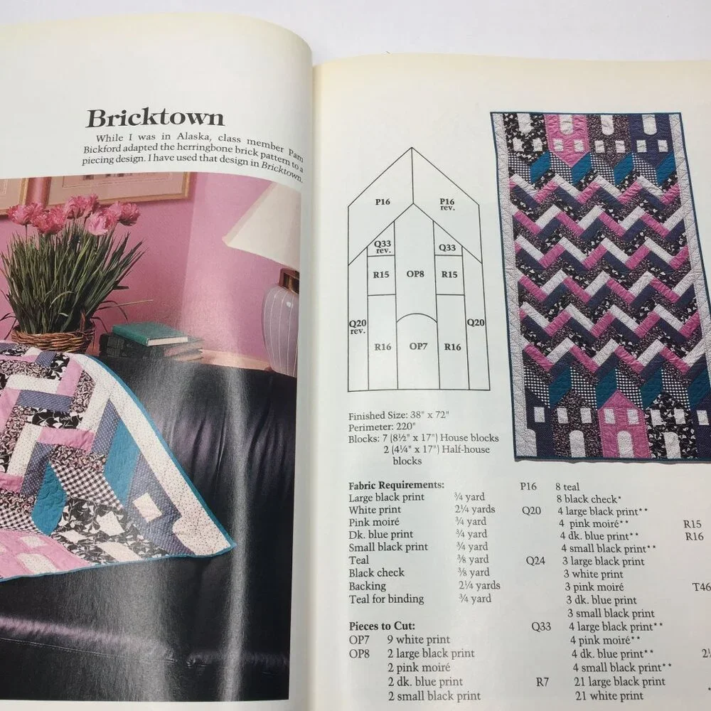 Bright Ideas for Lap Quilting Georgia Bonesteel Patterns Instructions Hardbound